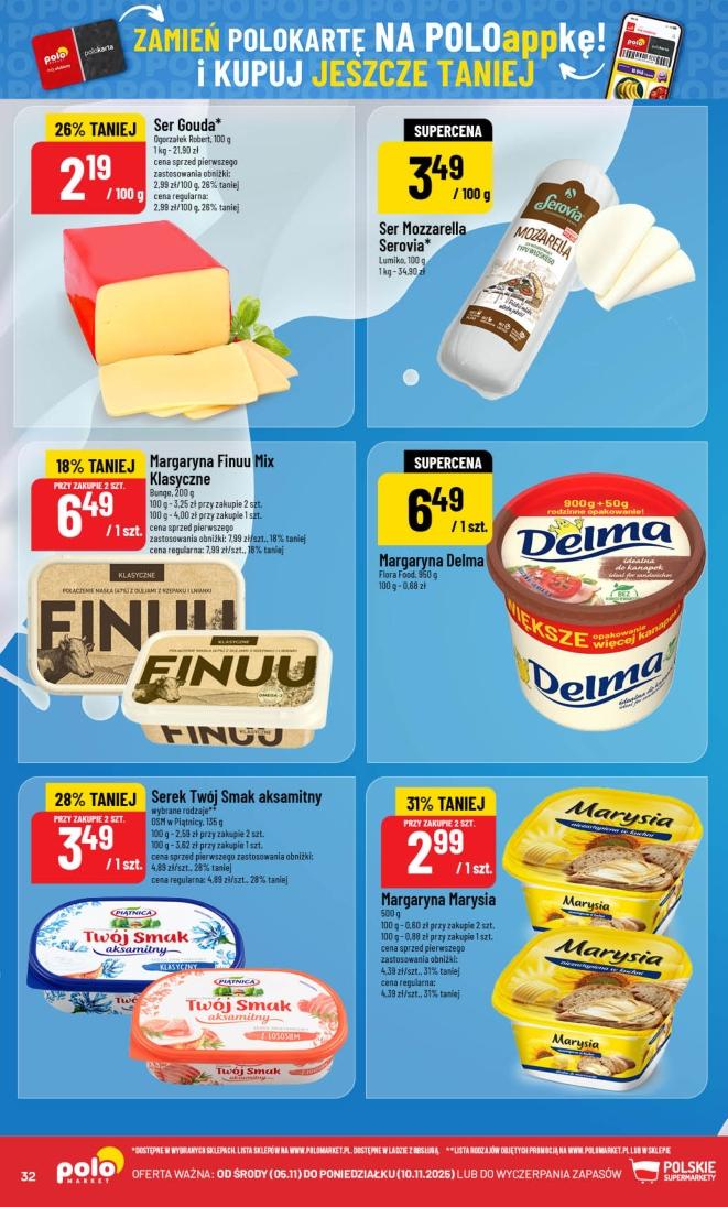 Gazetka promocyjna POLOmarket str. 32