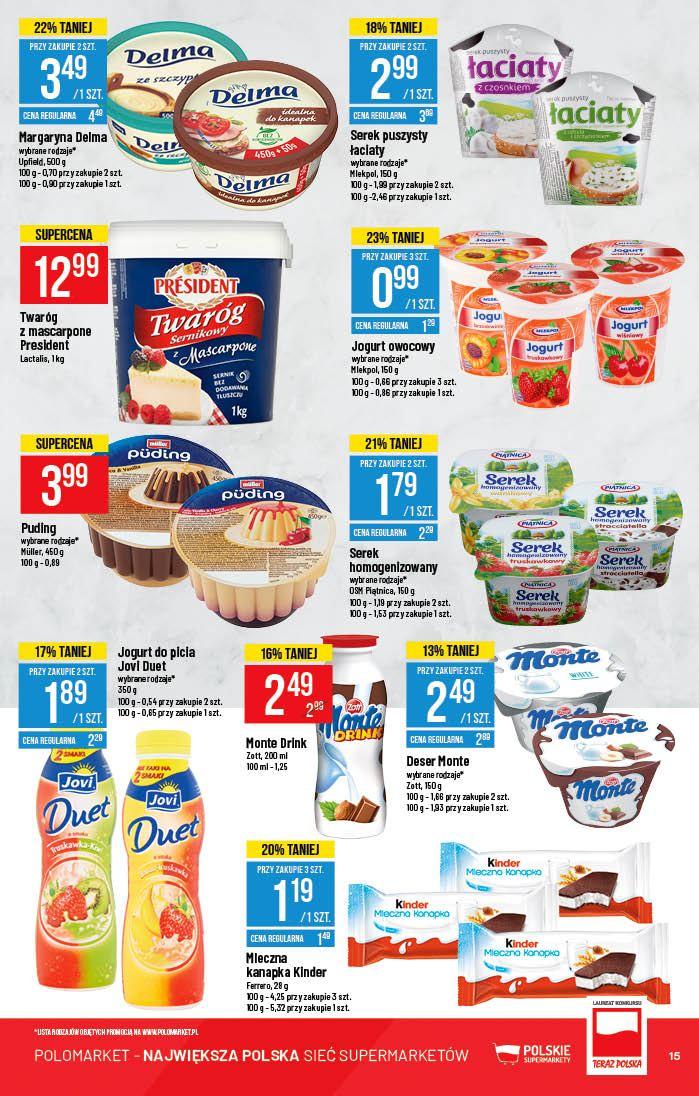 Gazetka promocyjna POLOmarket str. 15