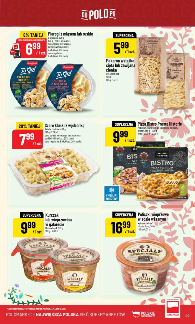Gazetka promocyjna POLOmarket str. 29