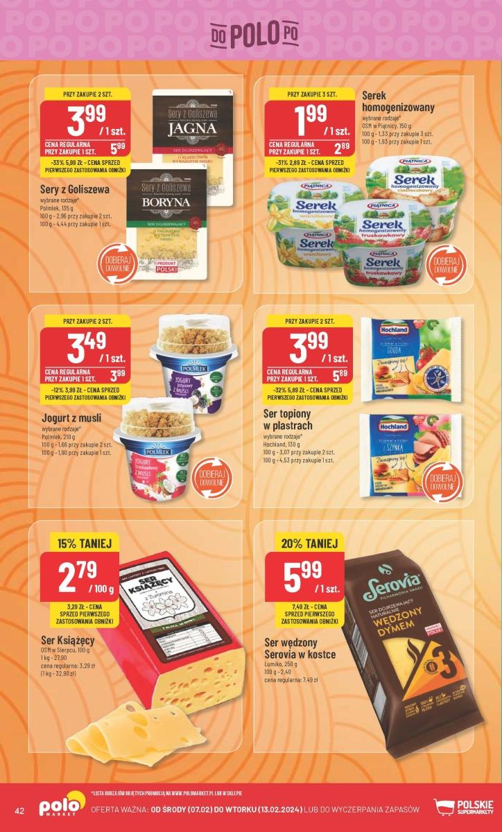 Gazetka promocyjna POLOmarket str. 42