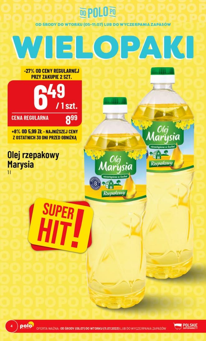 Gazetka promocyjna POLOmarket str. 4