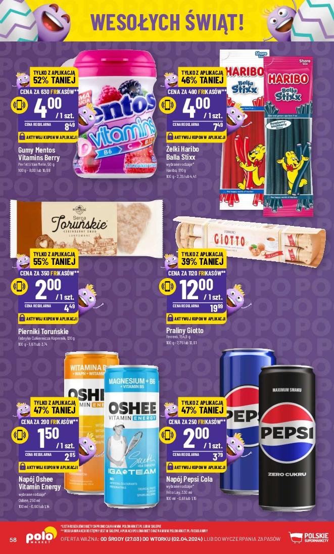 Gazetka promocyjna POLOmarket str. 58
