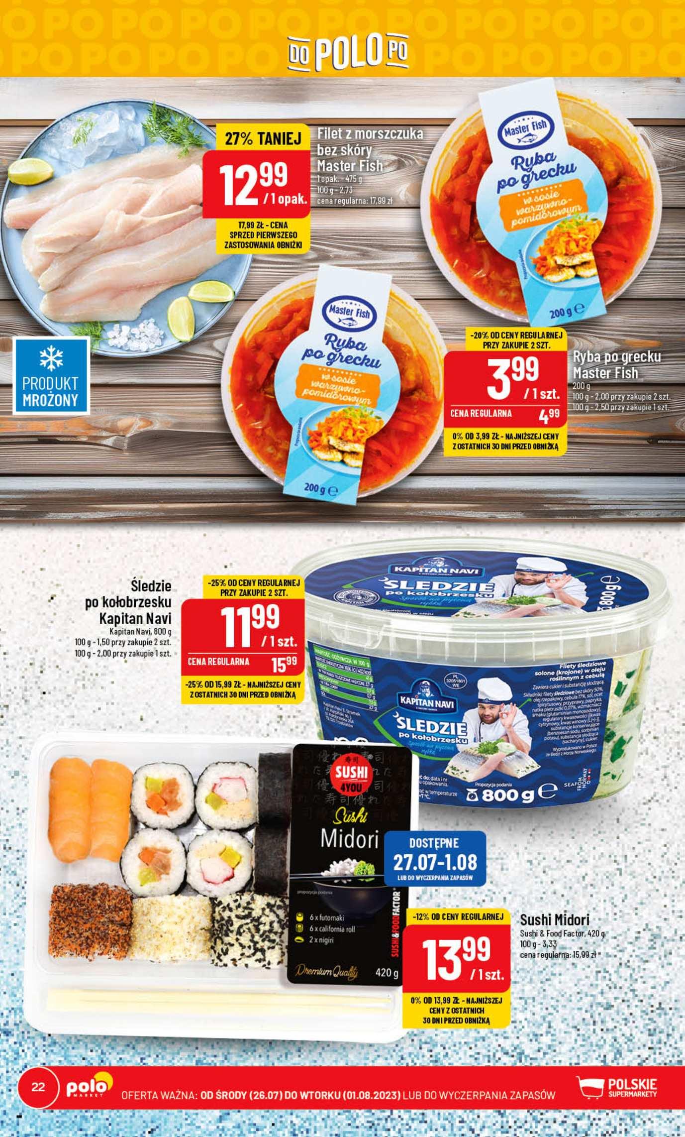 Gazetka promocyjna POLOmarket str. 22