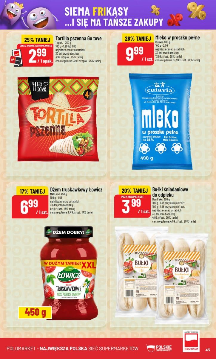 Gazetka promocyjna POLOmarket str. 43