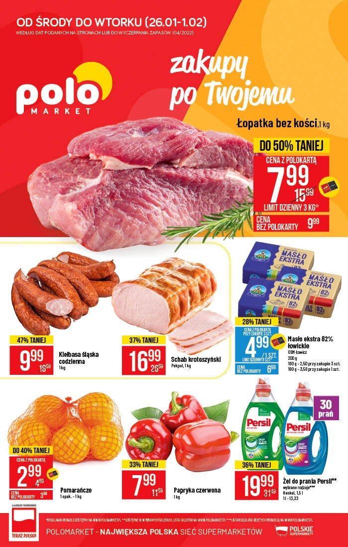 Gazetka promocyjna POLOmarket str. 1