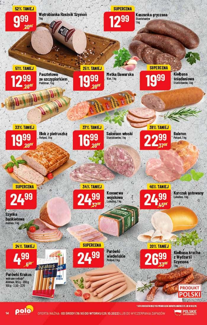 Gazetka promocyjna POLOmarket str. 14