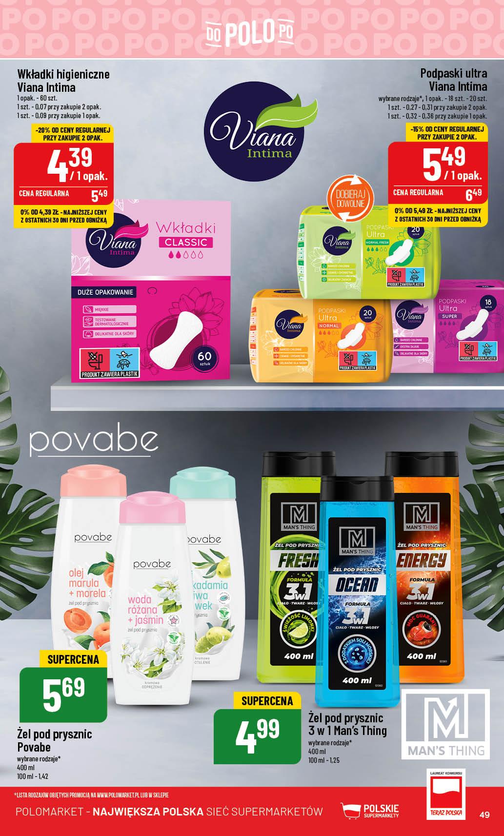 Gazetka promocyjna POLOmarket str. 49