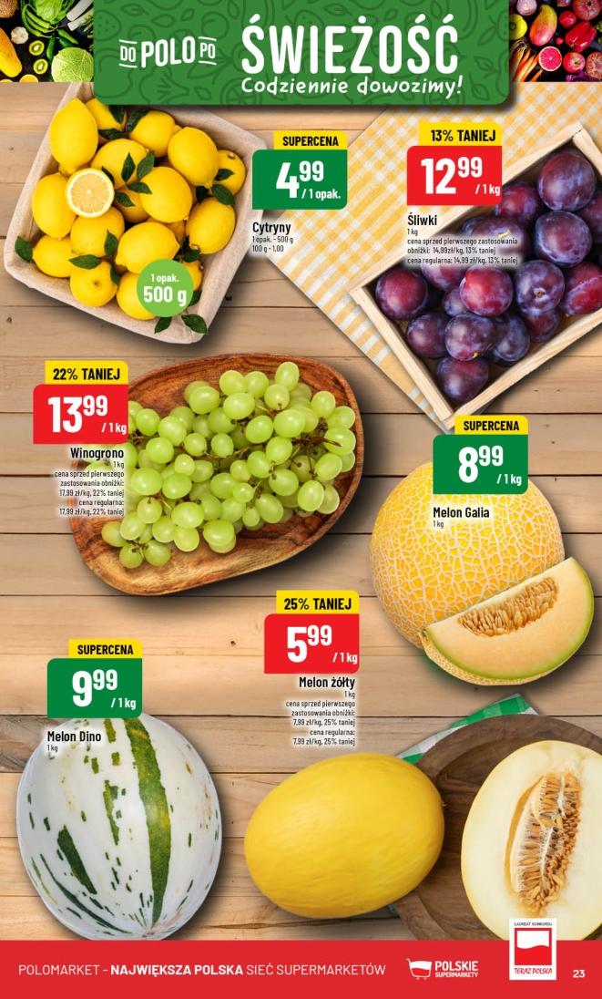 Gazetka promocyjna POLOmarket str. 23