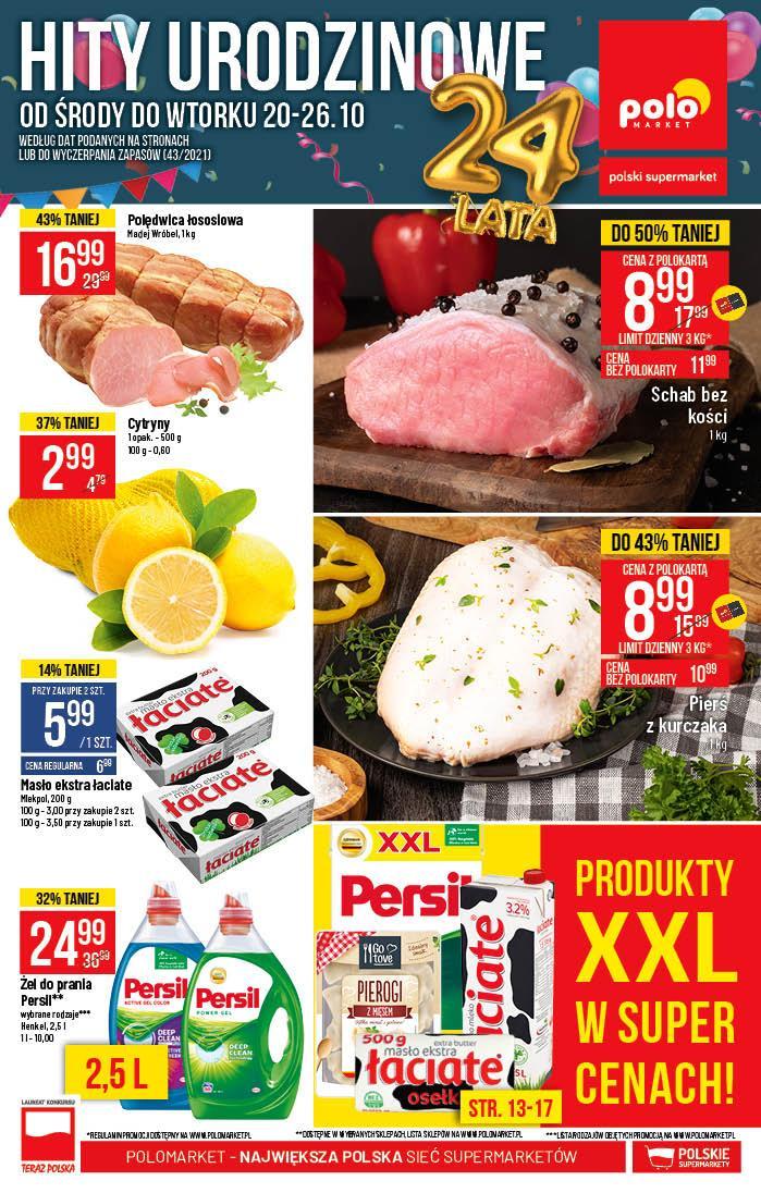 Gazetka promocyjna POLOmarket str. 1