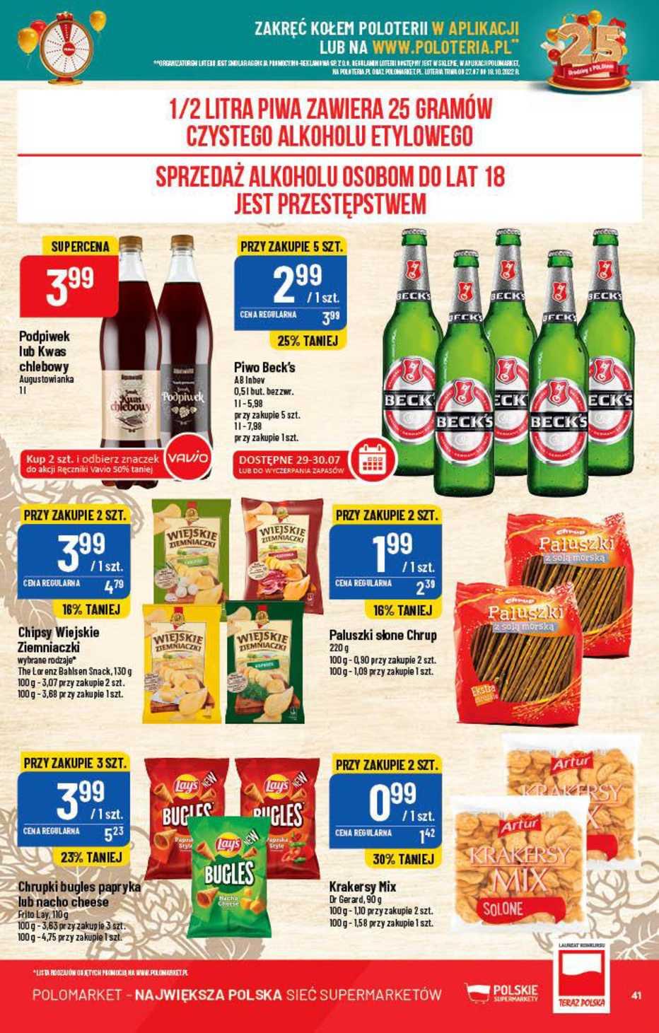 Gazetka promocyjna POLOmarket str. 41