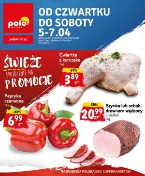 Polomarket niebieski