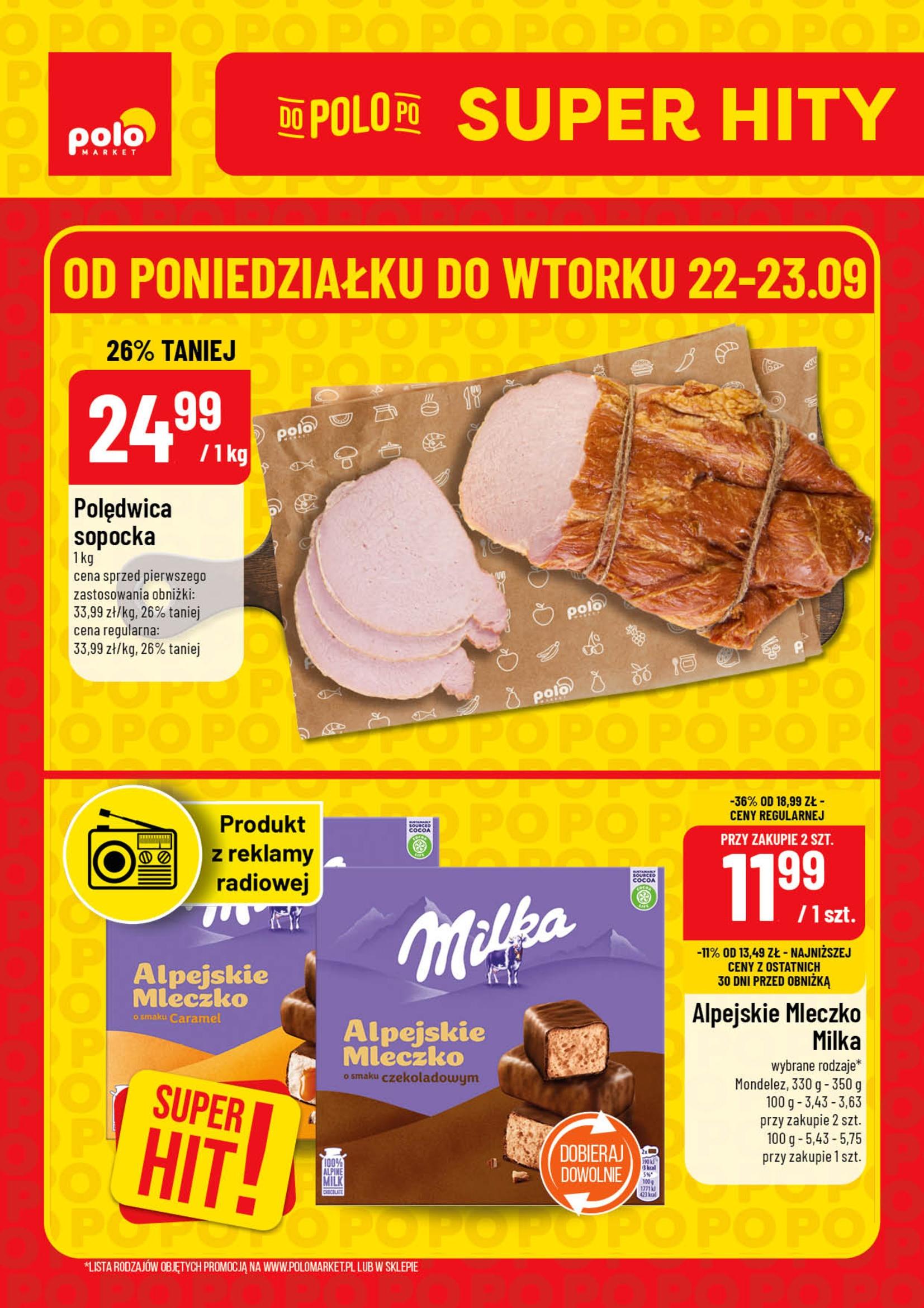 Gazetka promocyjna POLOmarket str. 1