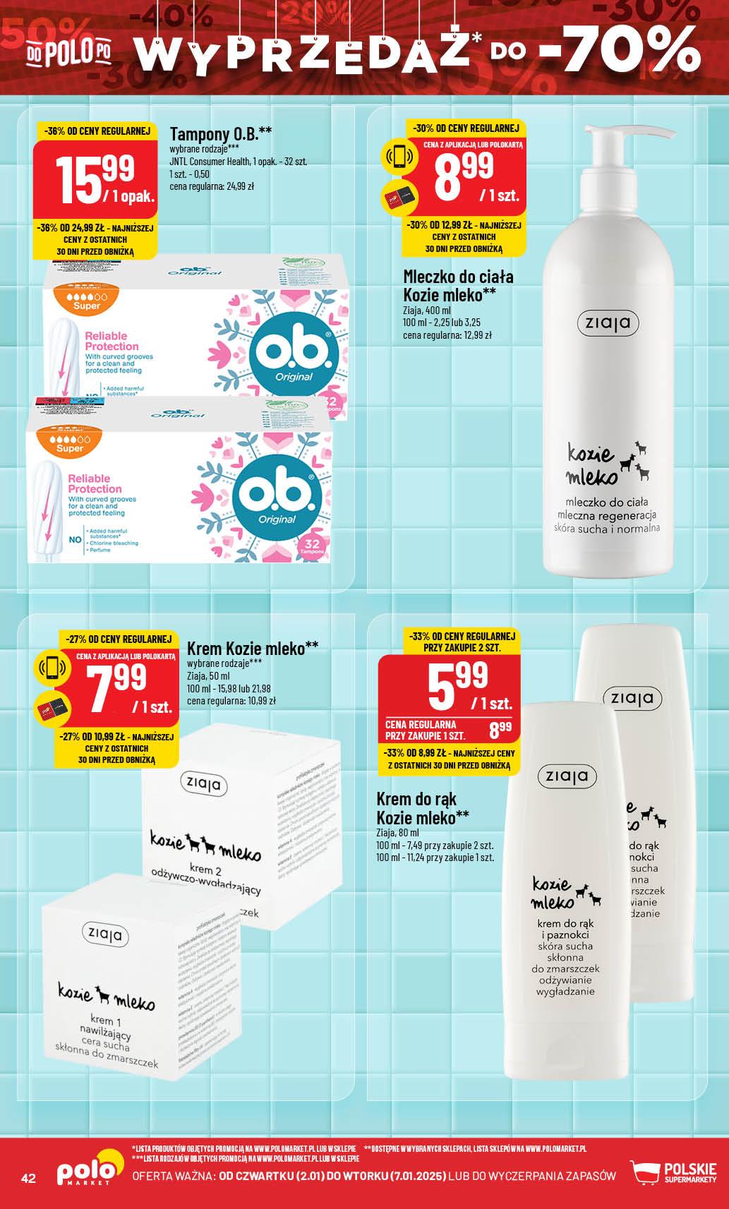 Gazetka promocyjna POLOmarket str. 42