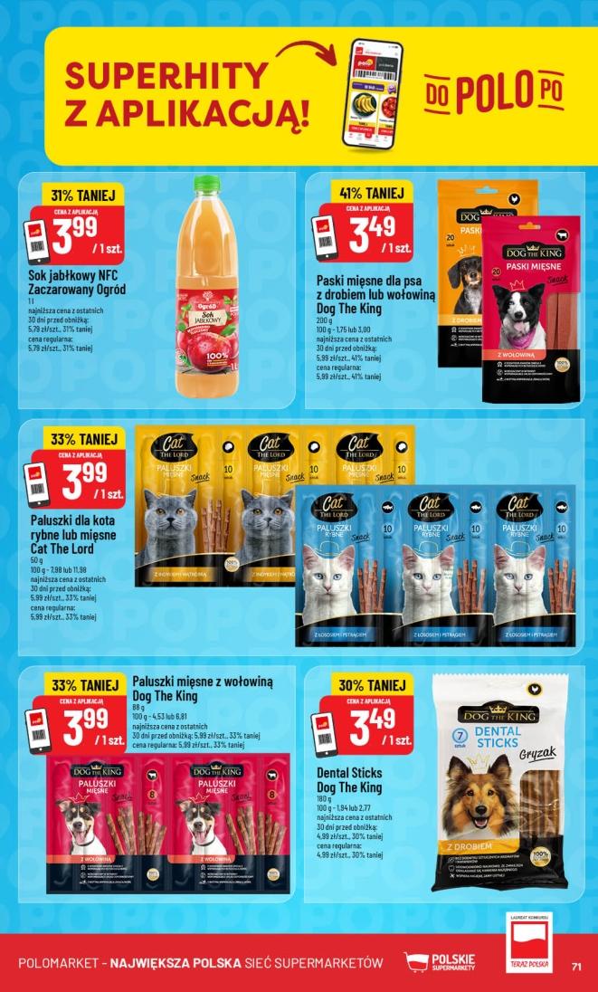 Gazetka promocyjna POLOmarket str. 71