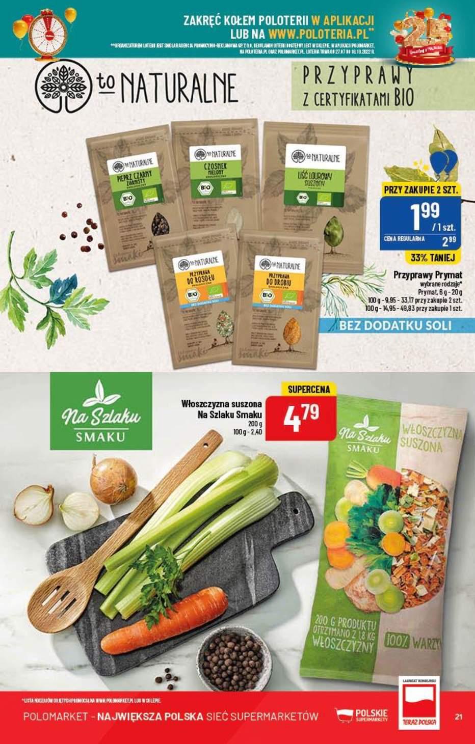 Gazetka promocyjna POLOmarket str. 21