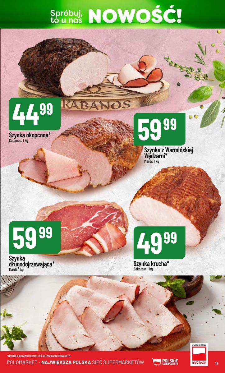 Gazetka promocyjna POLOmarket str. 13