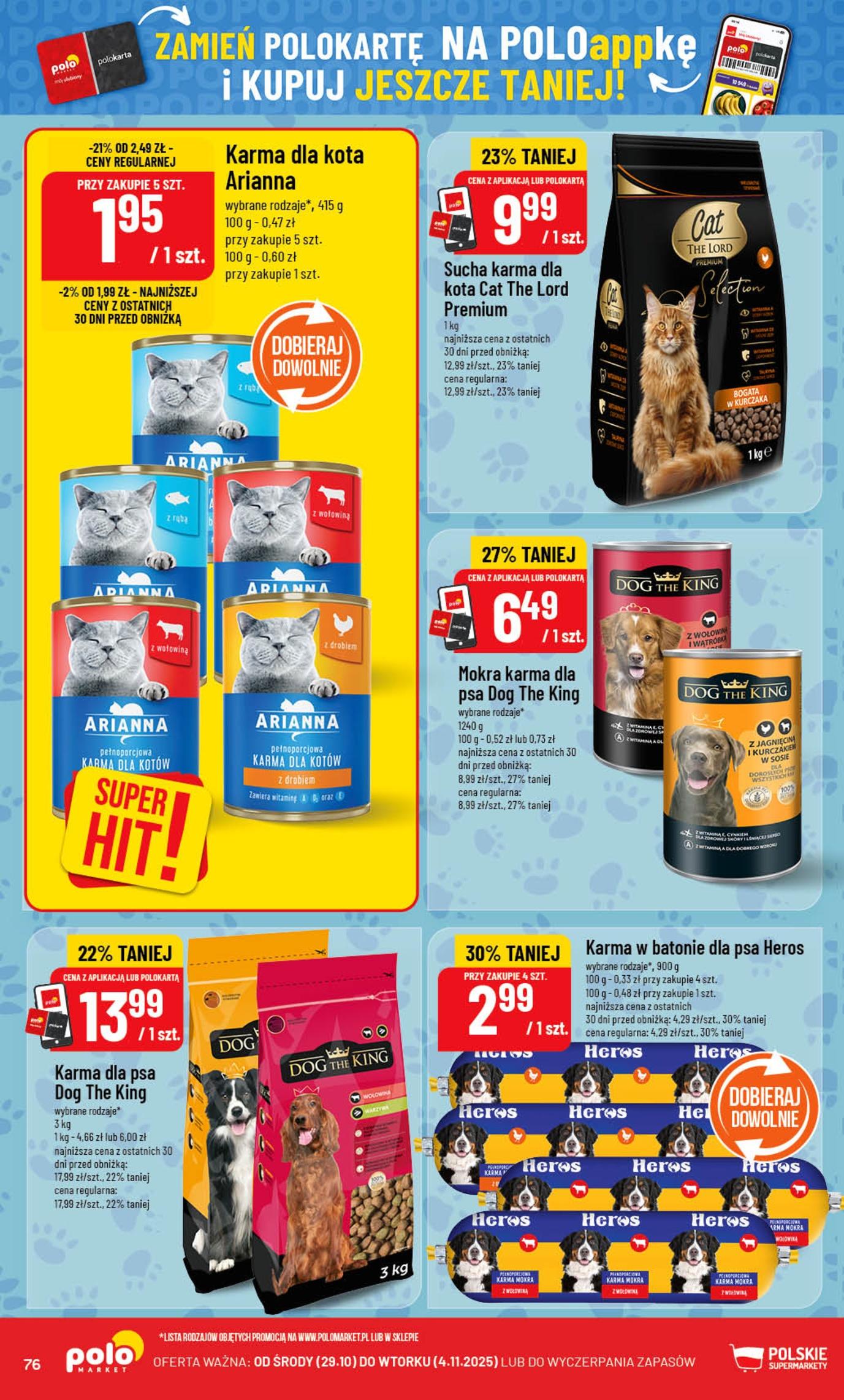 Gazetka promocyjna POLOmarket str. 76