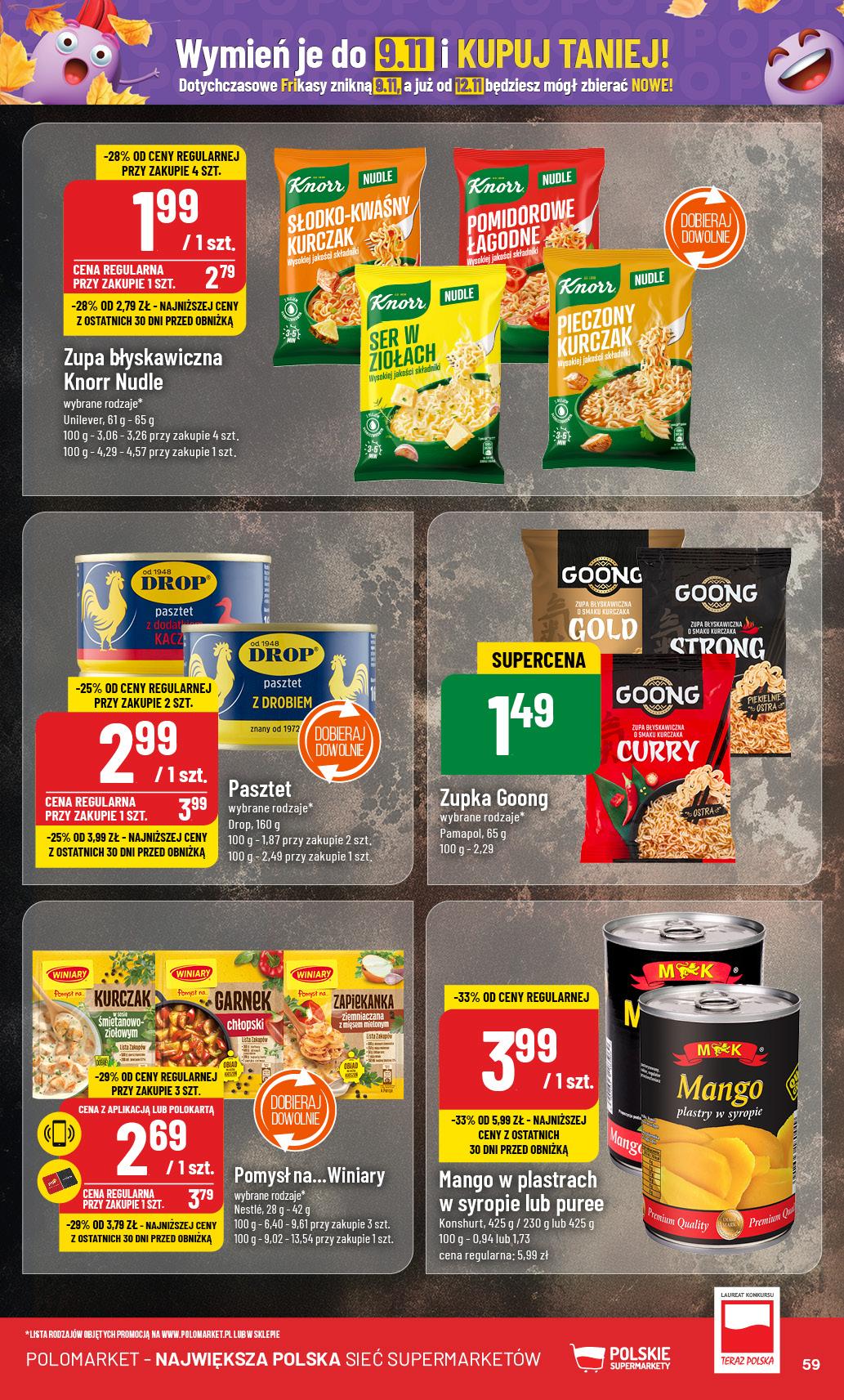 Gazetka promocyjna POLOmarket str. 59