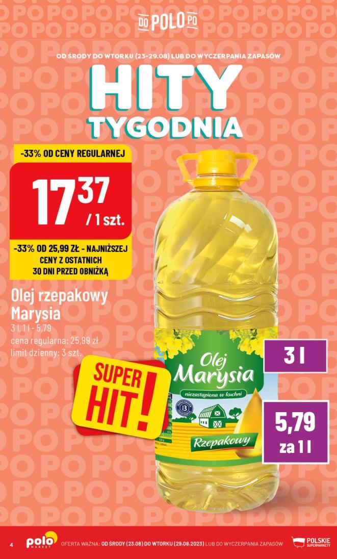 Gazetka promocyjna POLOmarket str. 4