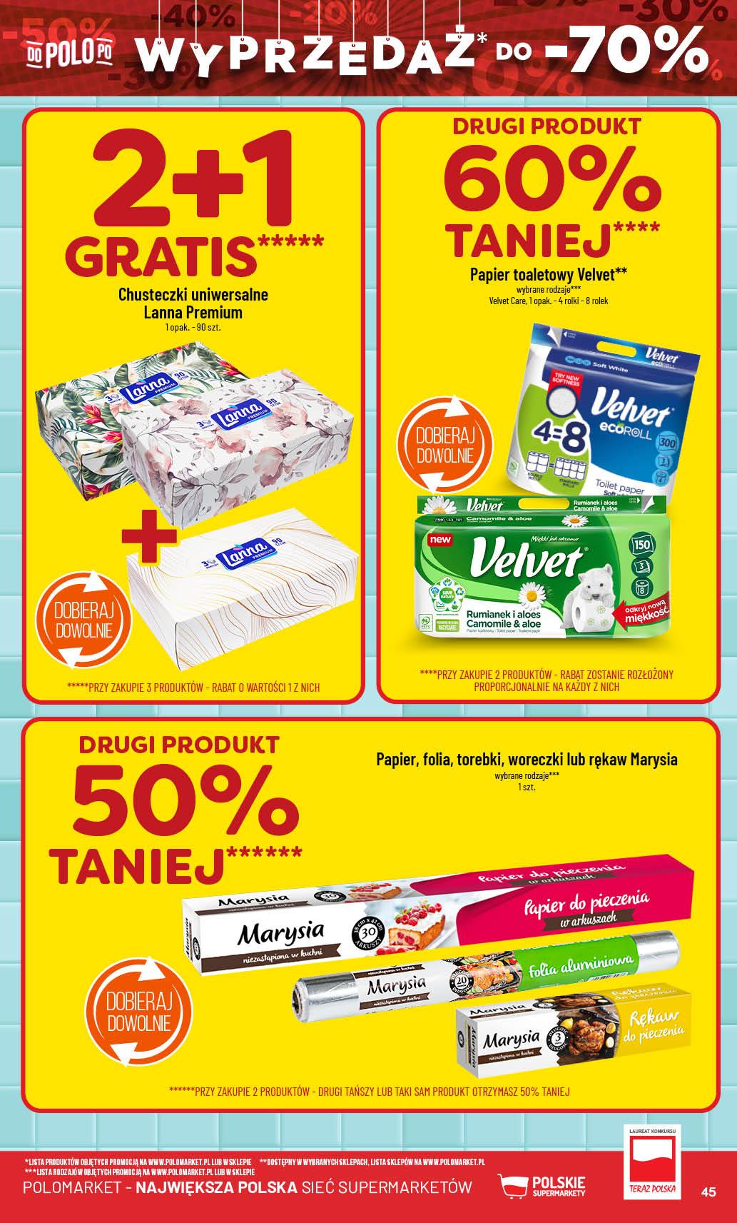 Gazetka promocyjna POLOmarket str. 45