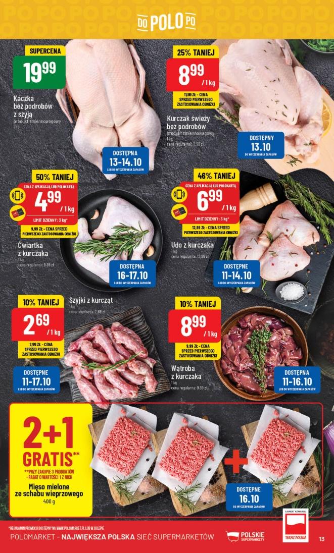 Gazetka promocyjna POLOmarket str. 13