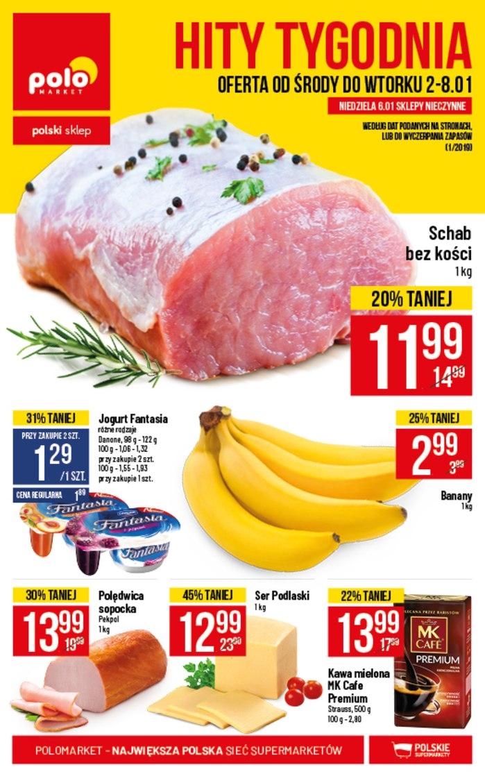 Gazetka promocyjna POLOmarket str. 1