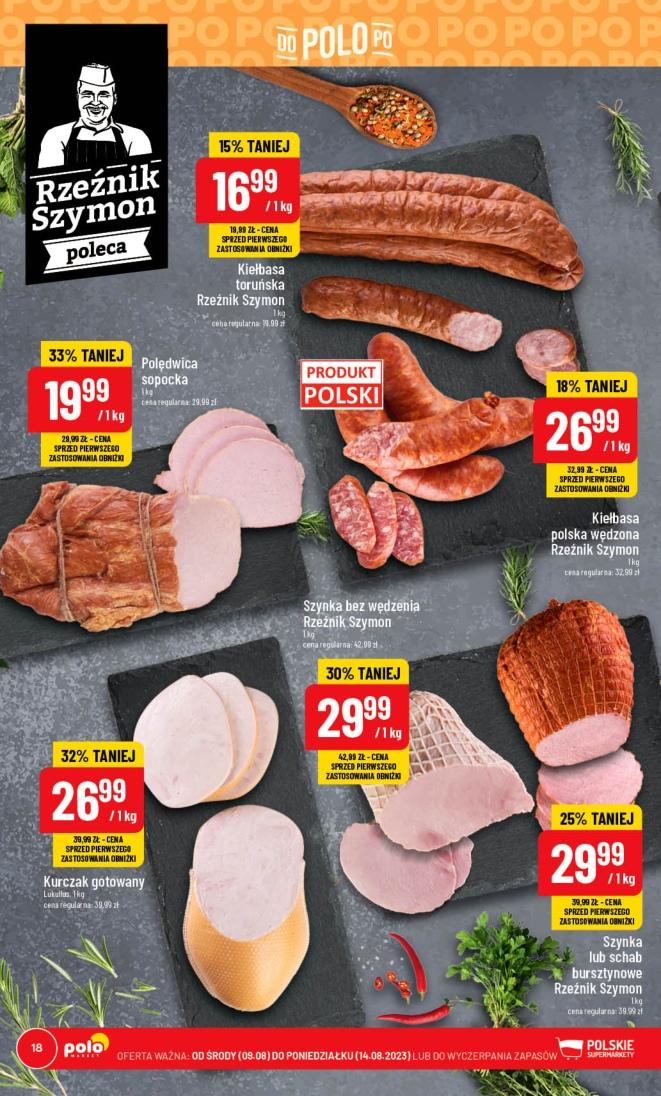 Gazetka promocyjna POLOmarket str. 18