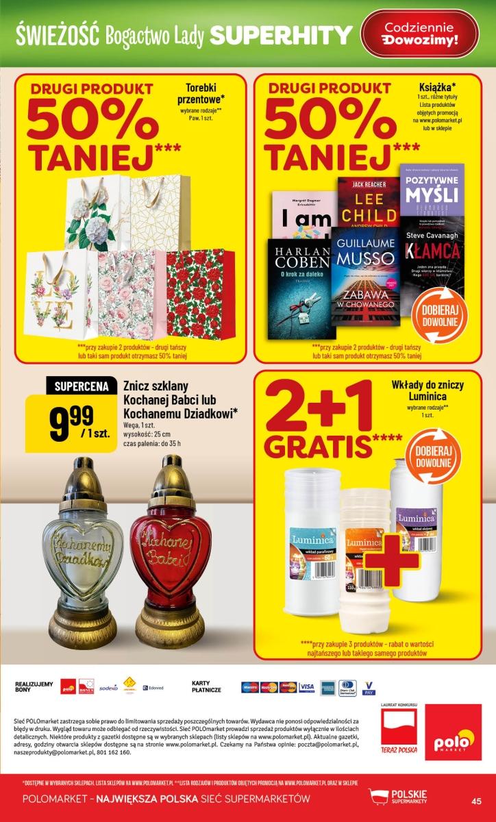Gazetka promocyjna POLOmarket str. 45