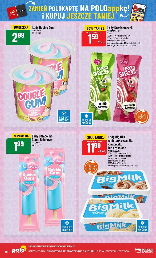 Gazetka promocyjna POLOmarket str. 46