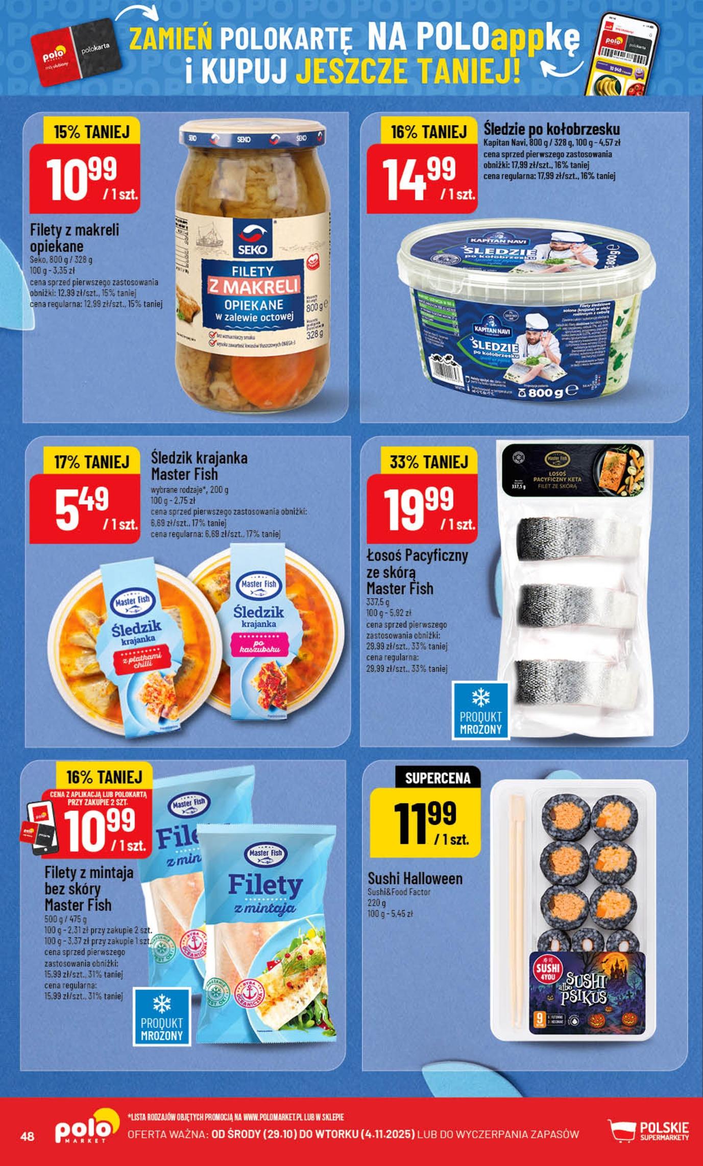 Gazetka promocyjna POLOmarket str. 48