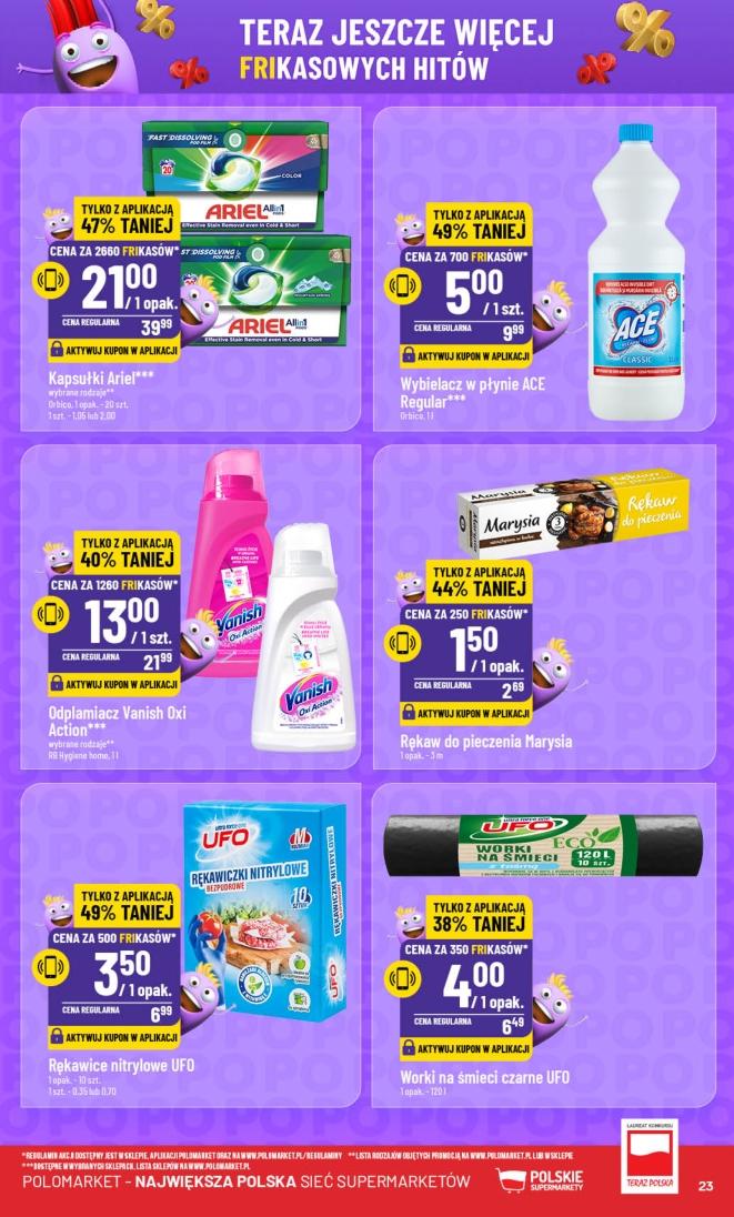 Gazetka promocyjna POLOmarket str. 23