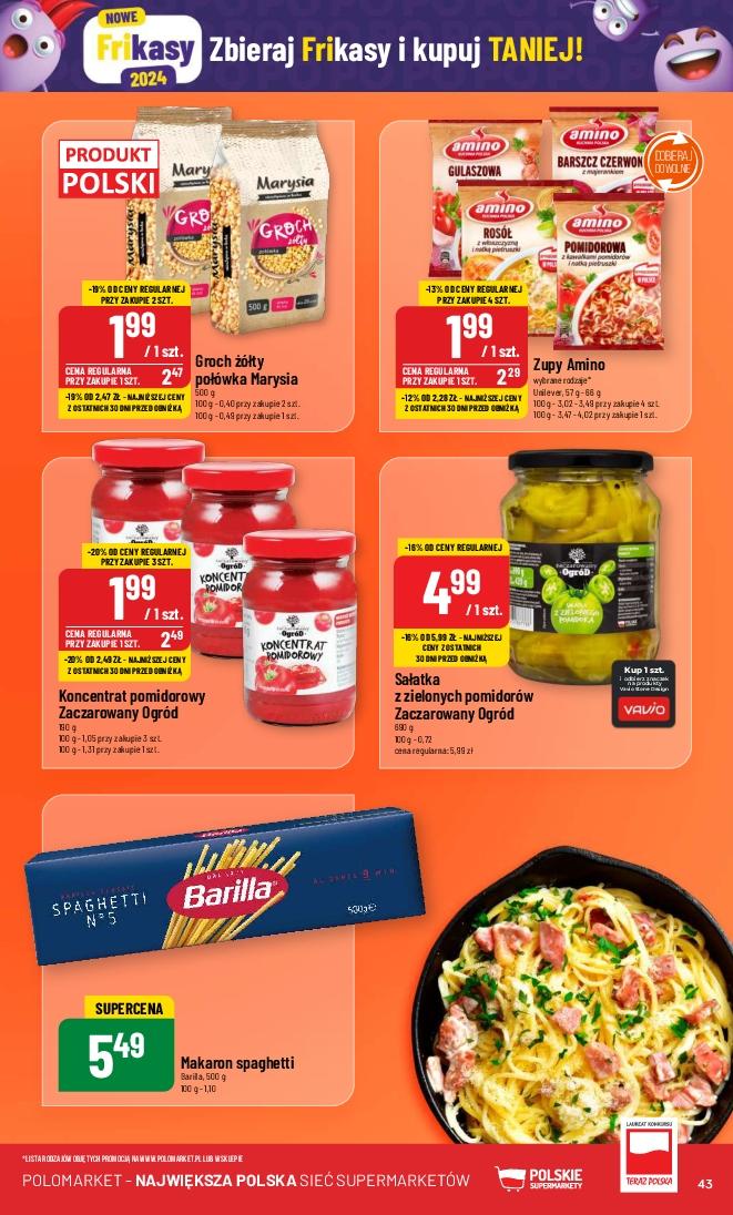 Gazetka promocyjna POLOmarket str. 43