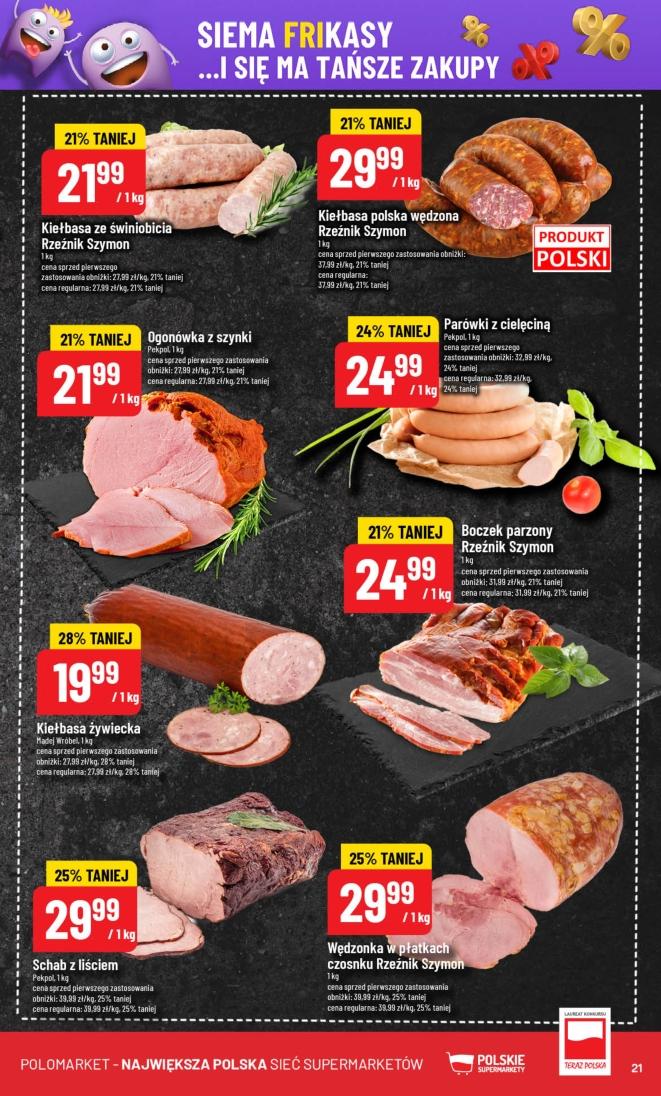 Gazetka promocyjna POLOmarket str. 21