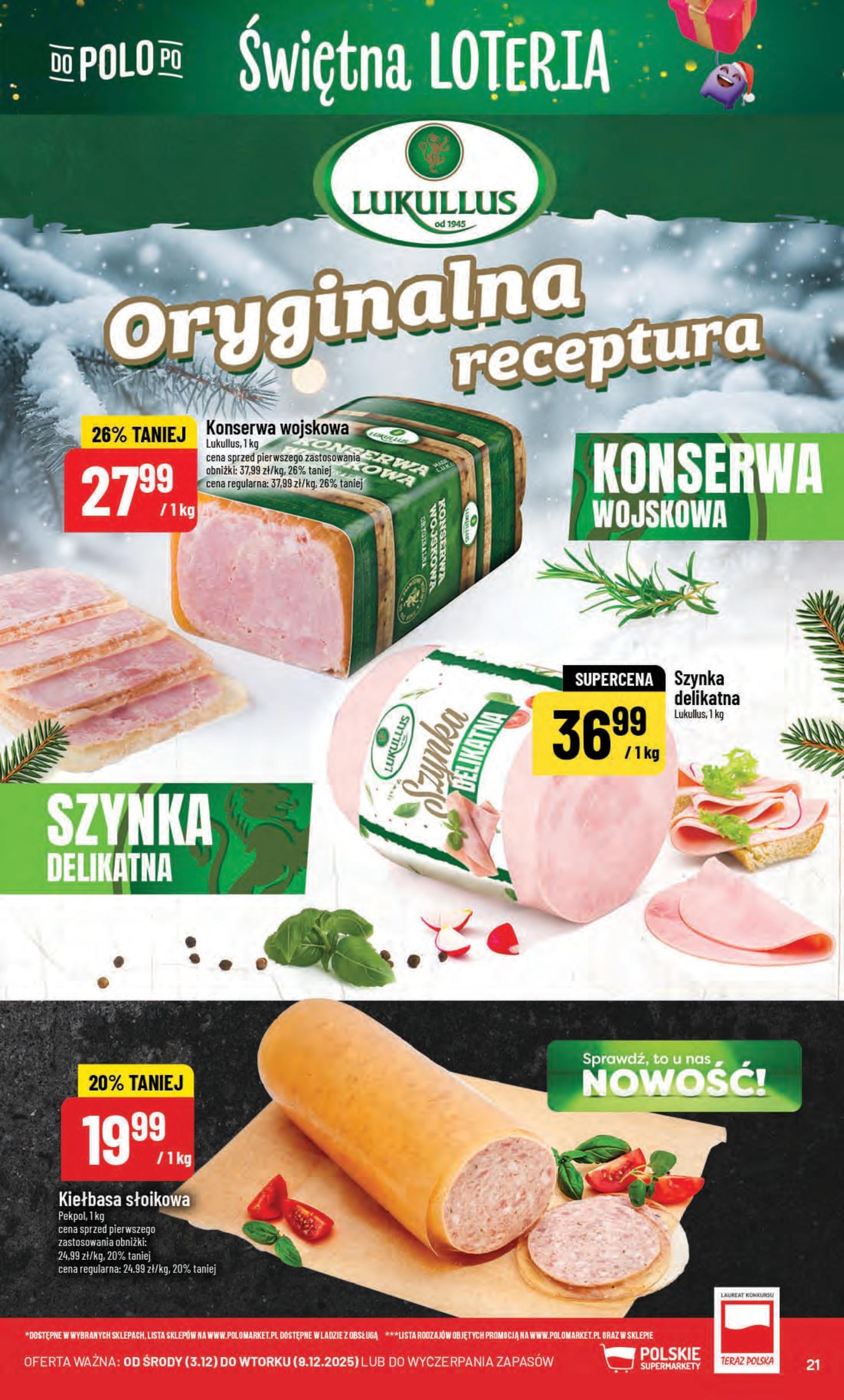 Gazetka promocyjna POLOmarket str. 21