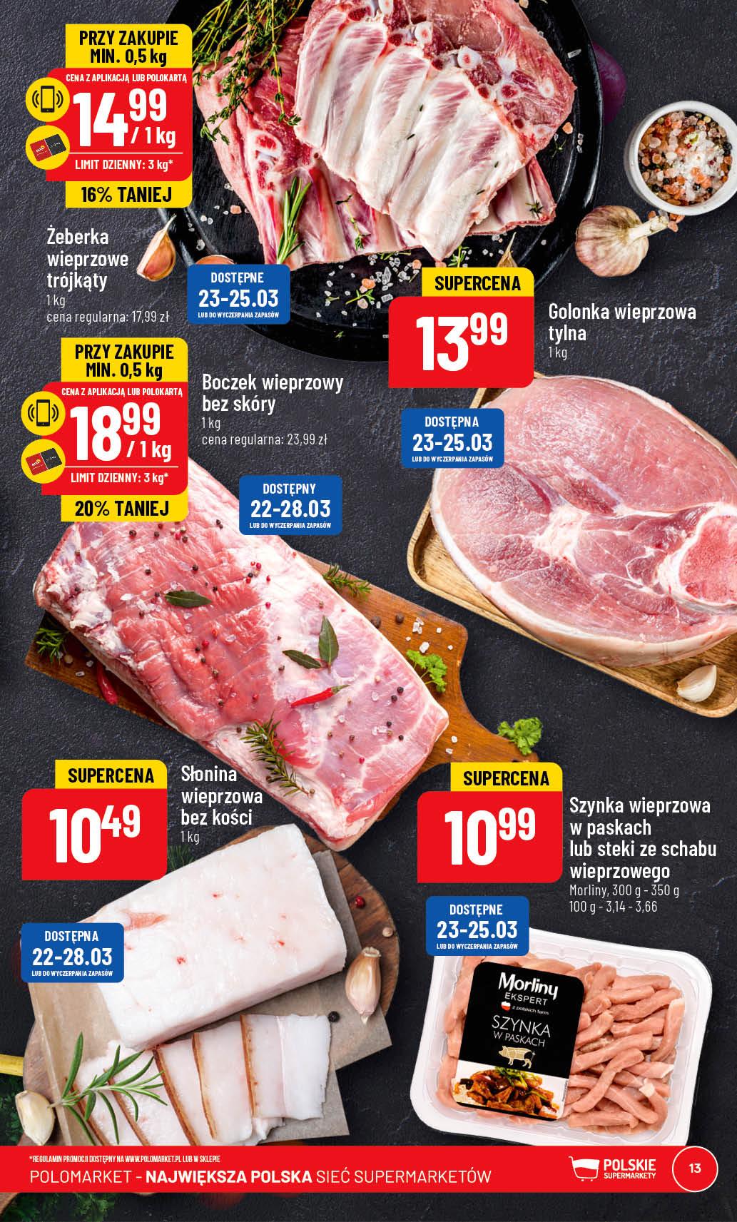 Gazetka promocyjna POLOmarket str. 13