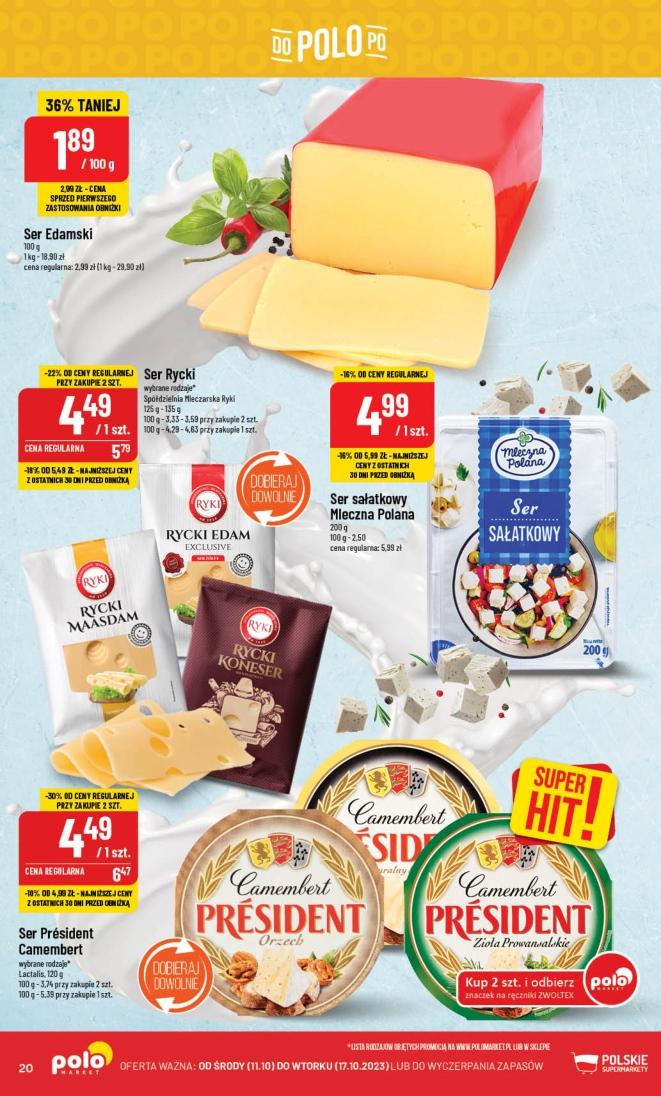 Gazetka promocyjna POLOmarket str. 20