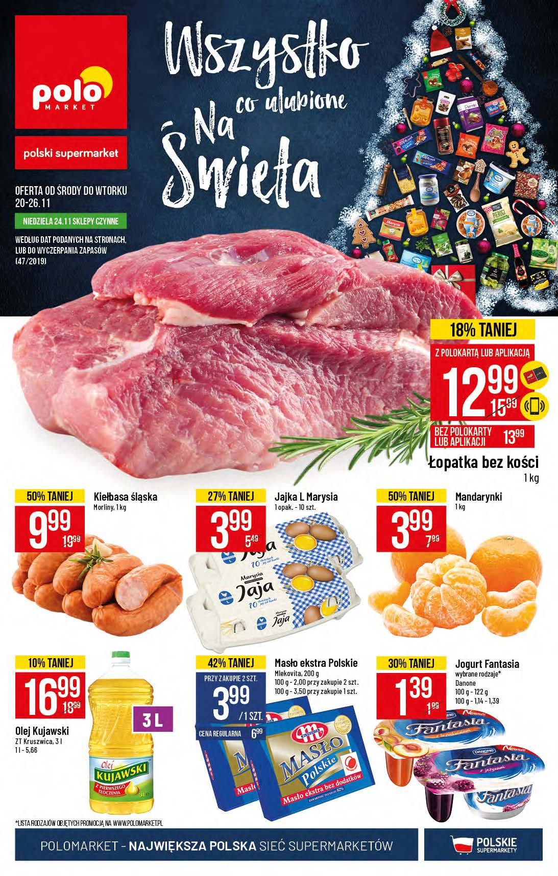 Gazetka promocyjna POLOmarket str. 1