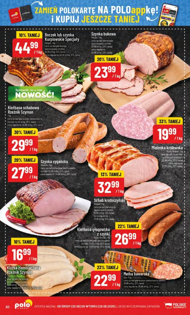 Gazetka promocyjna POLOmarket str. 30