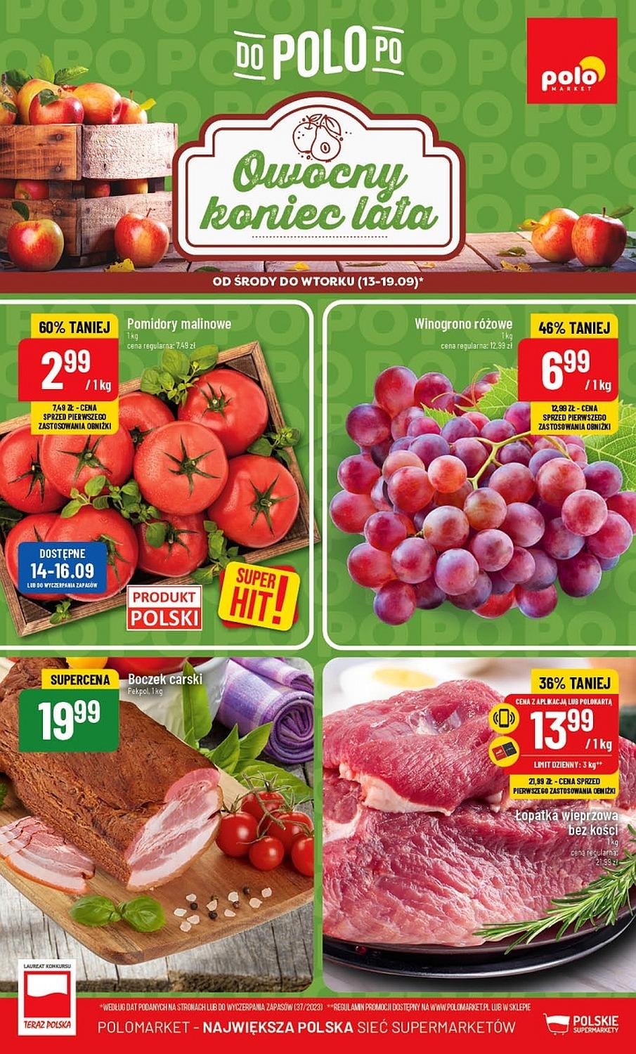 Gazetka promocyjna POLOmarket str. 1