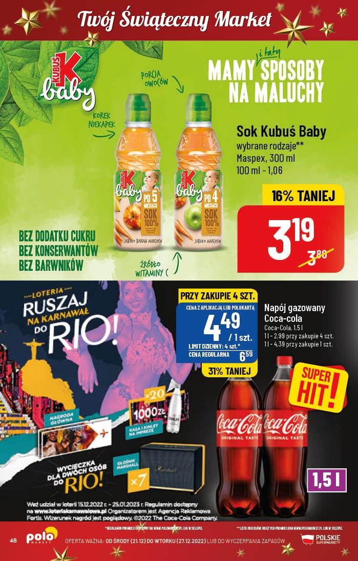 Gazetka promocyjna POLOmarket str. 48