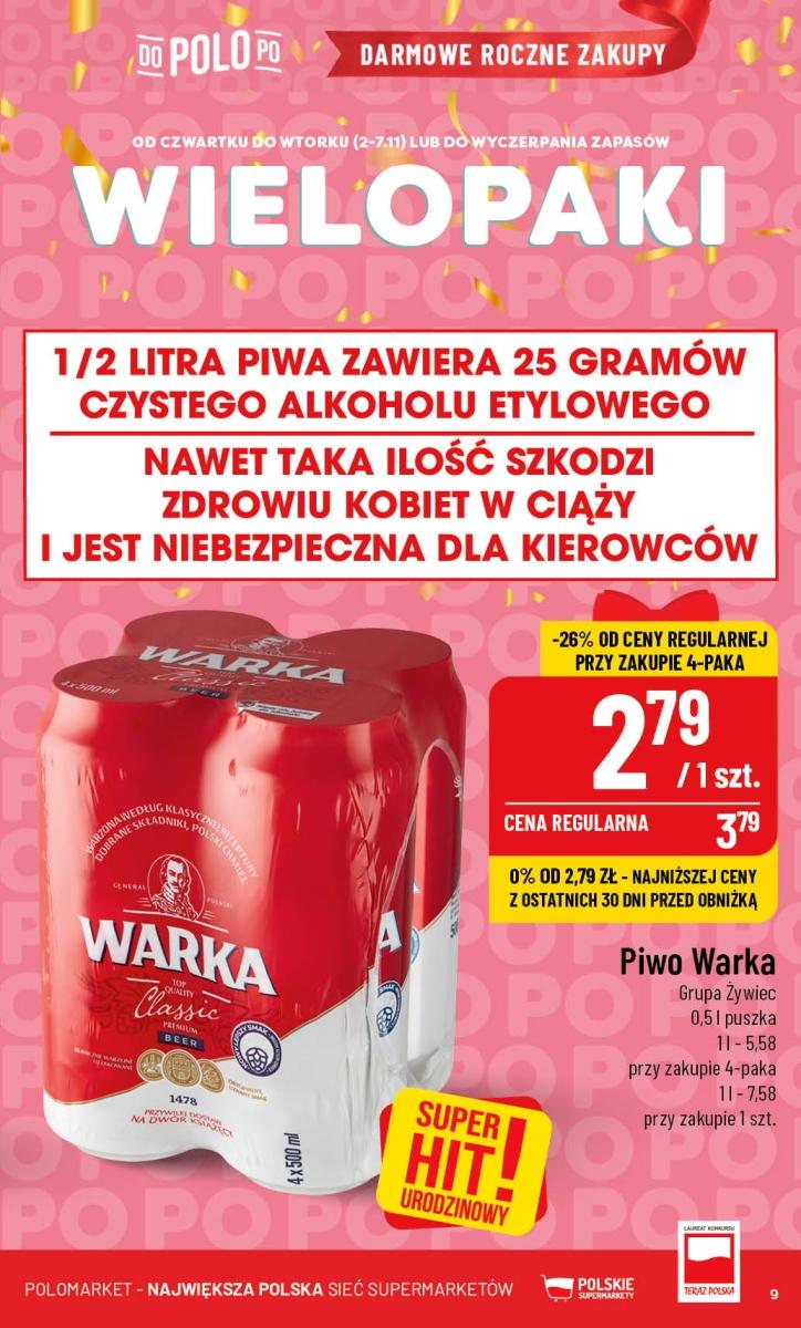 Gazetka promocyjna POLOmarket str. 9