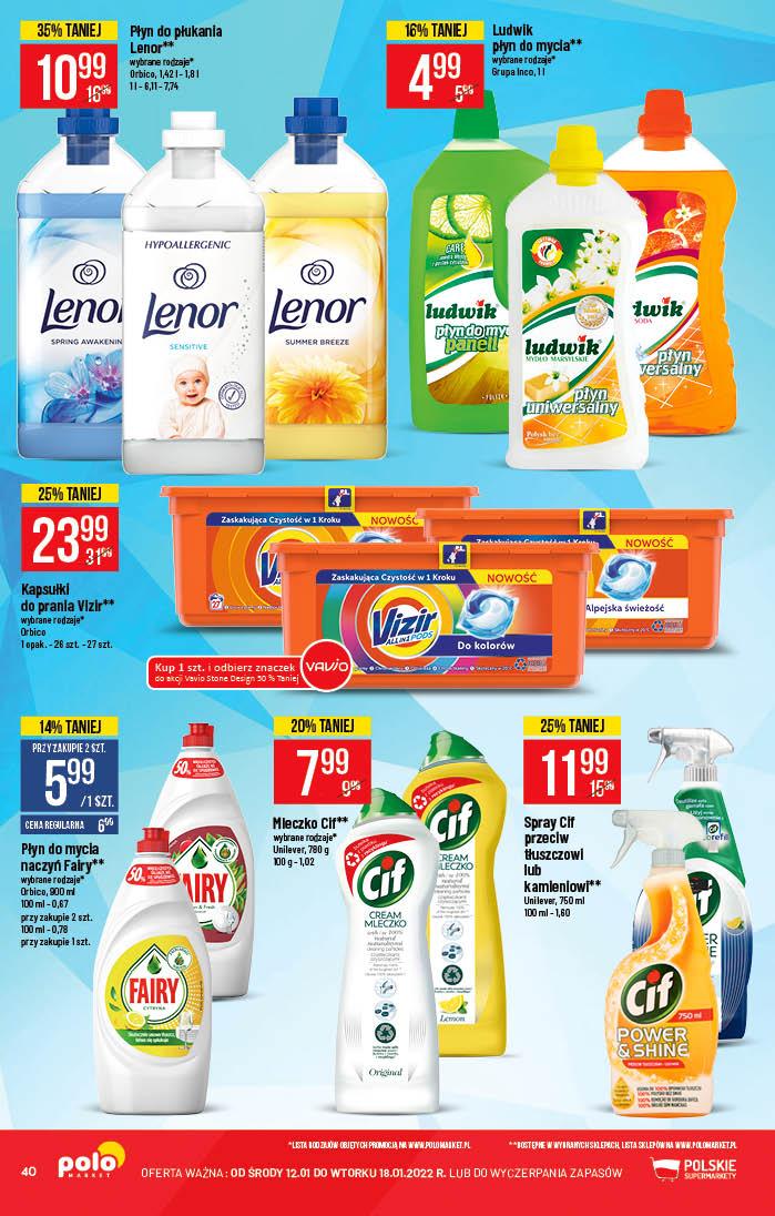 Gazetka promocyjna POLOmarket str. 40
