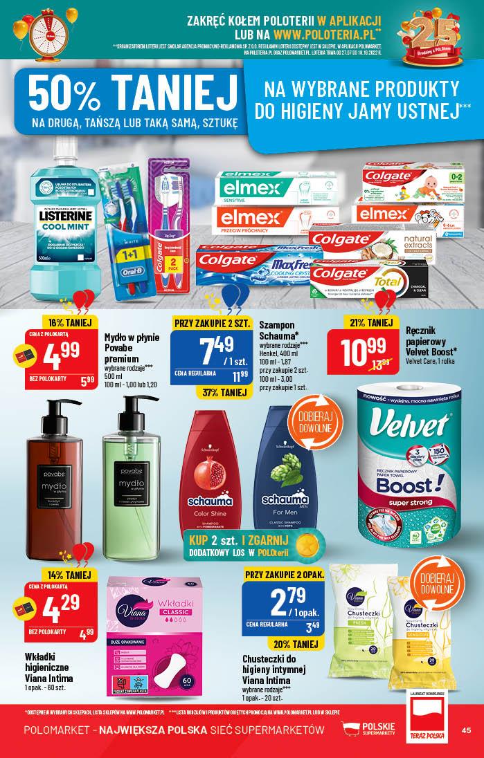 Gazetka promocyjna POLOmarket str. 45