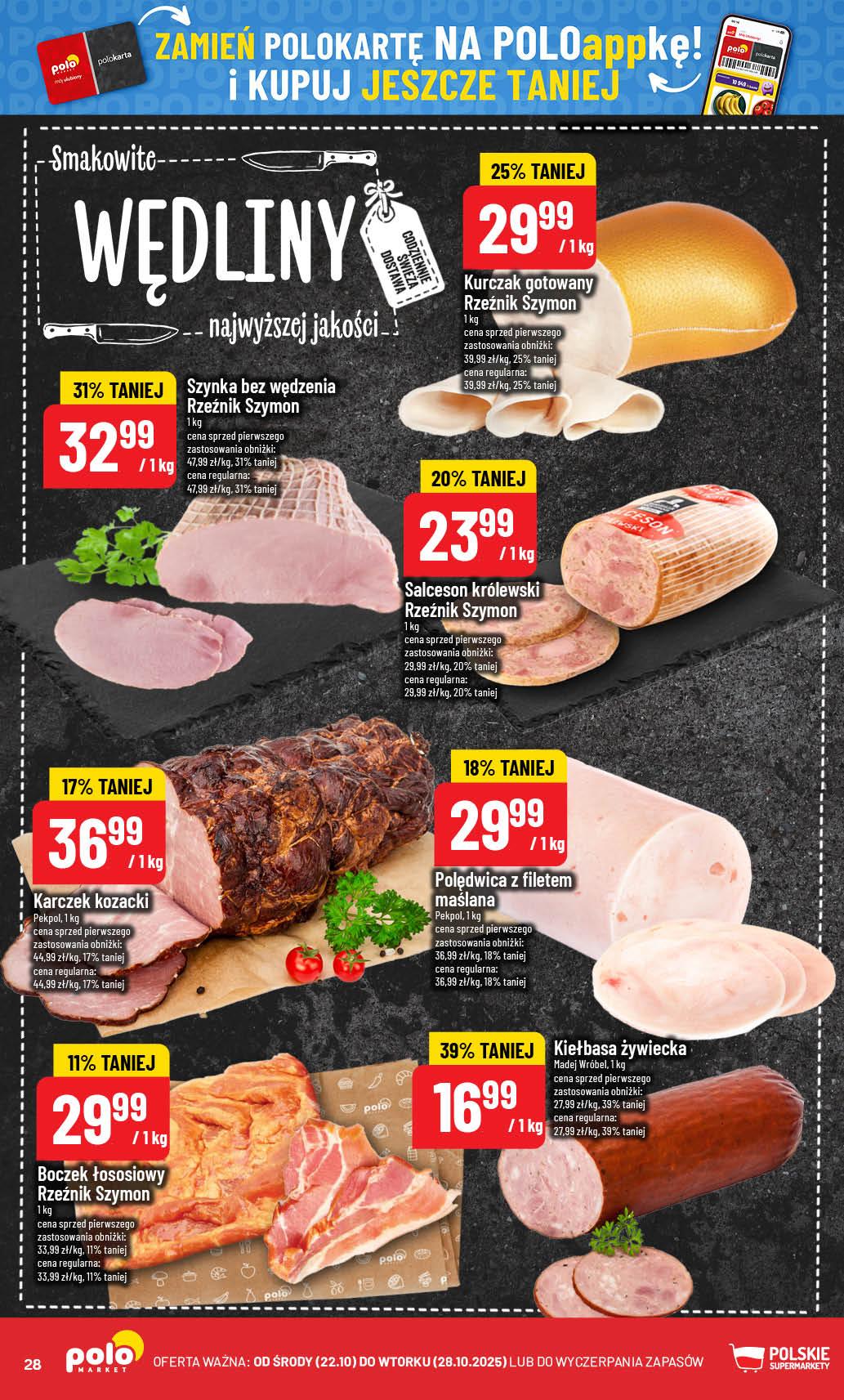 Gazetka promocyjna POLOmarket str. 28