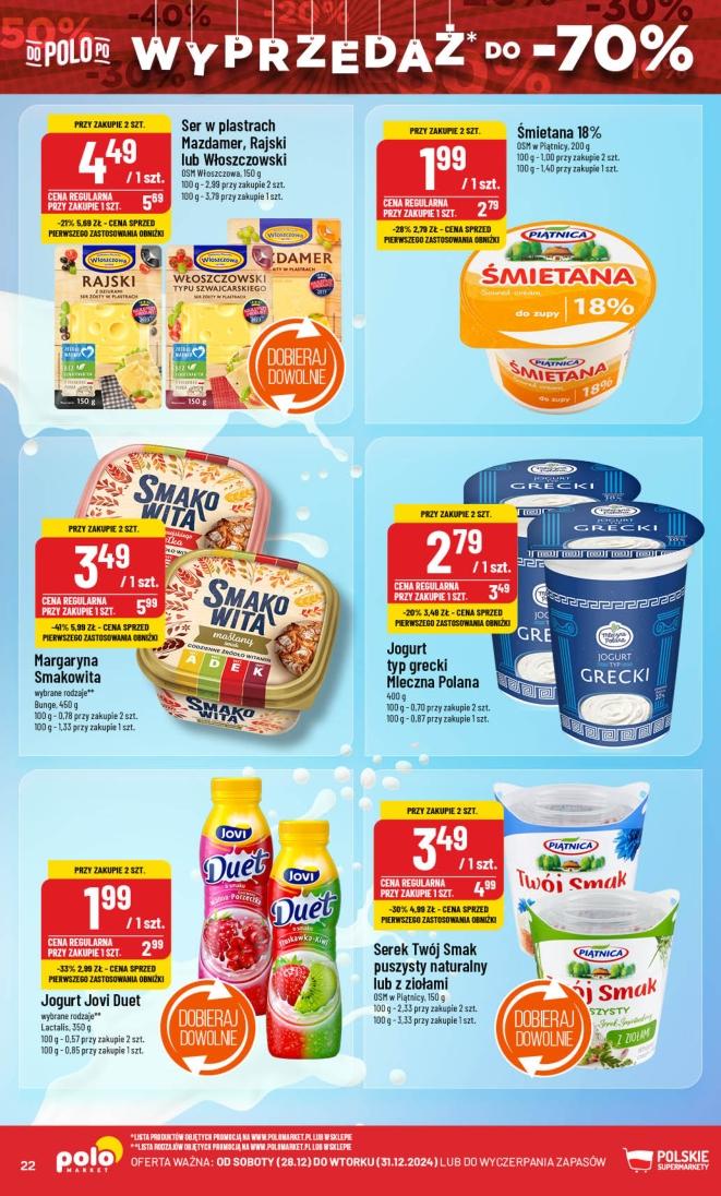 Gazetka promocyjna POLOmarket str. 22