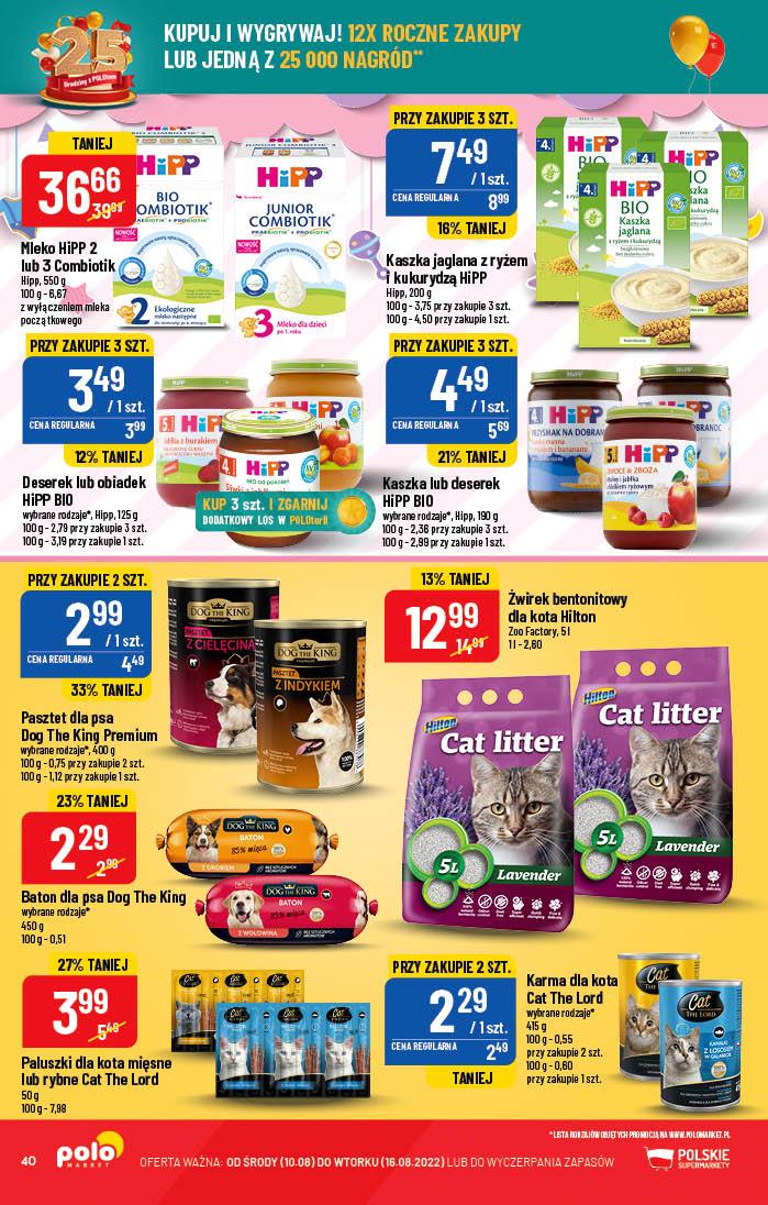 Gazetka promocyjna POLOmarket str. 40