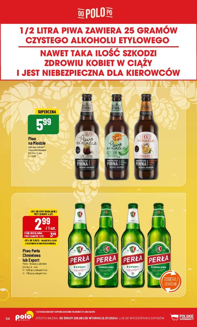 Gazetka promocyjna POLOmarket str. 54