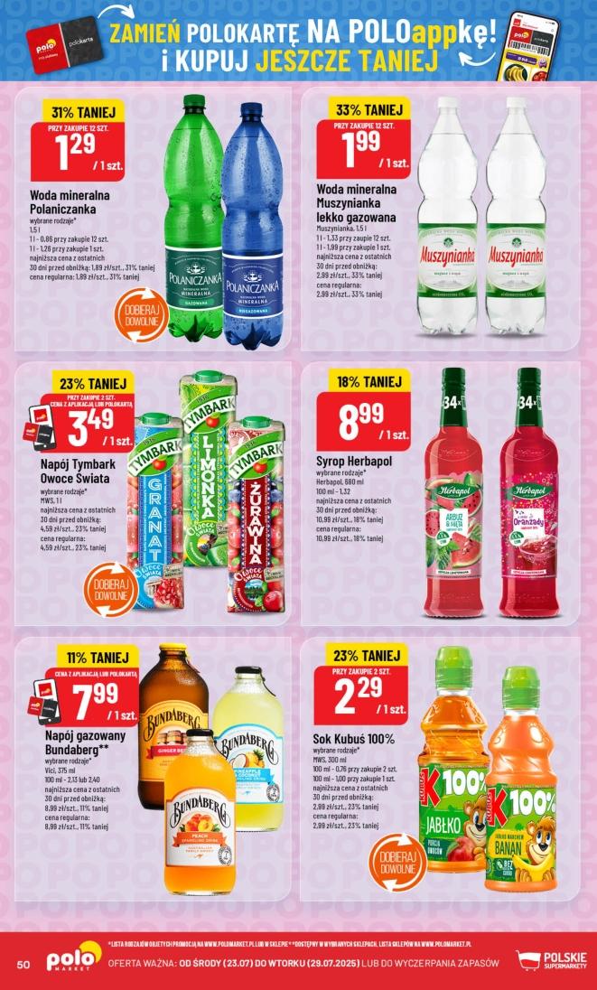 Gazetka promocyjna POLOmarket str. 50