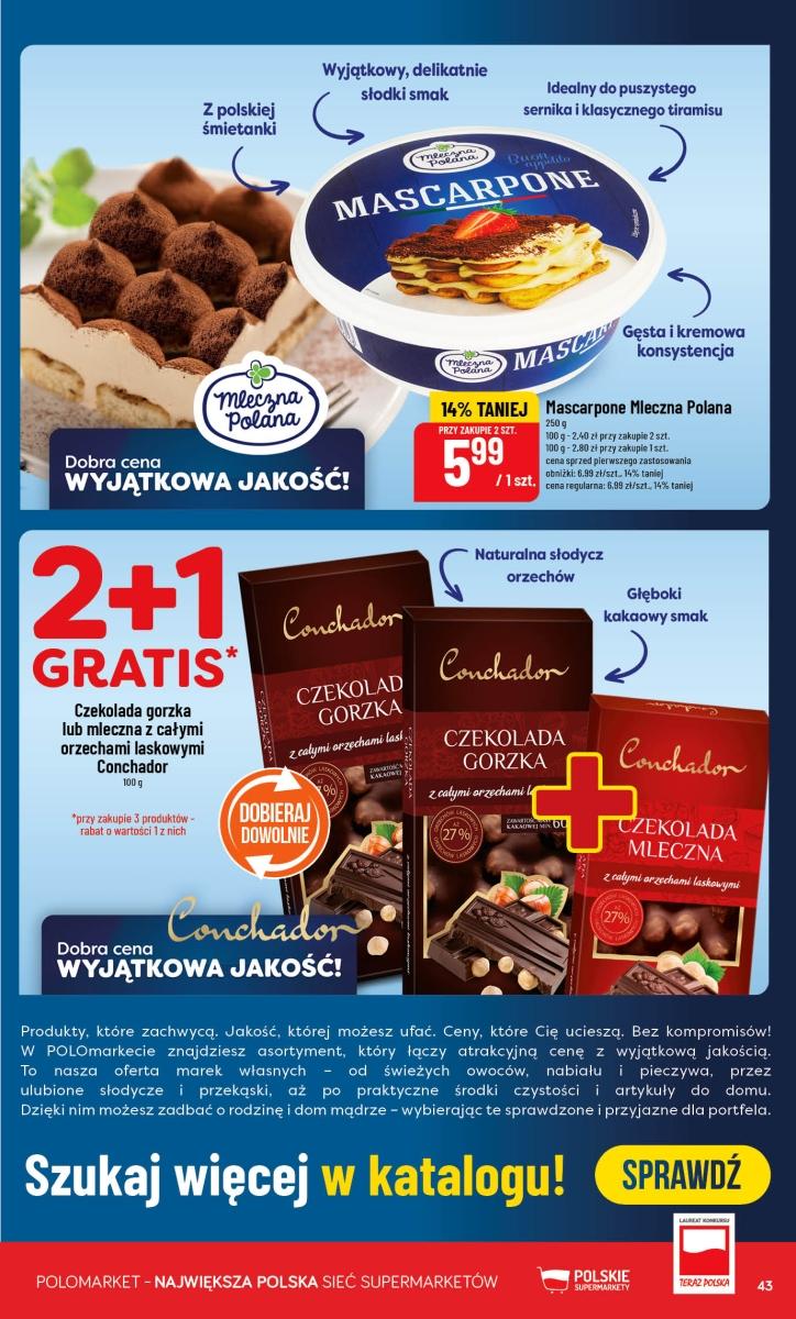 Gazetka promocyjna POLOmarket str. 43