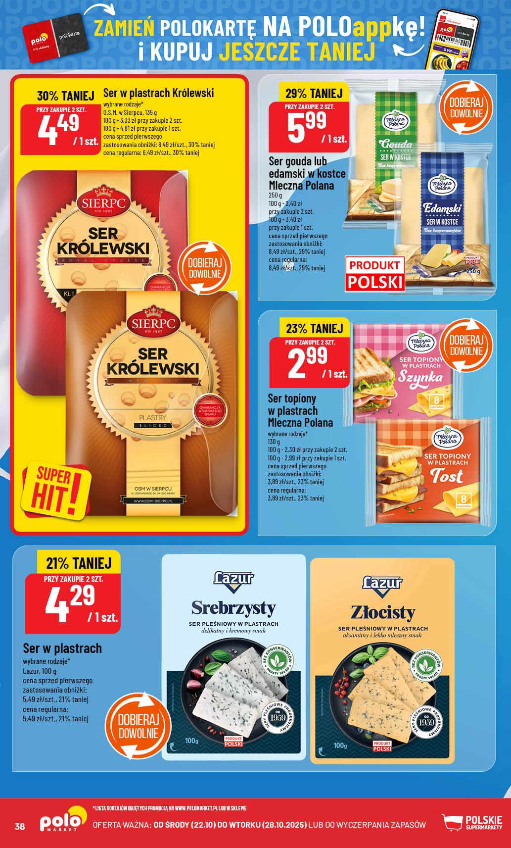 Gazetka promocyjna POLOmarket str. 38